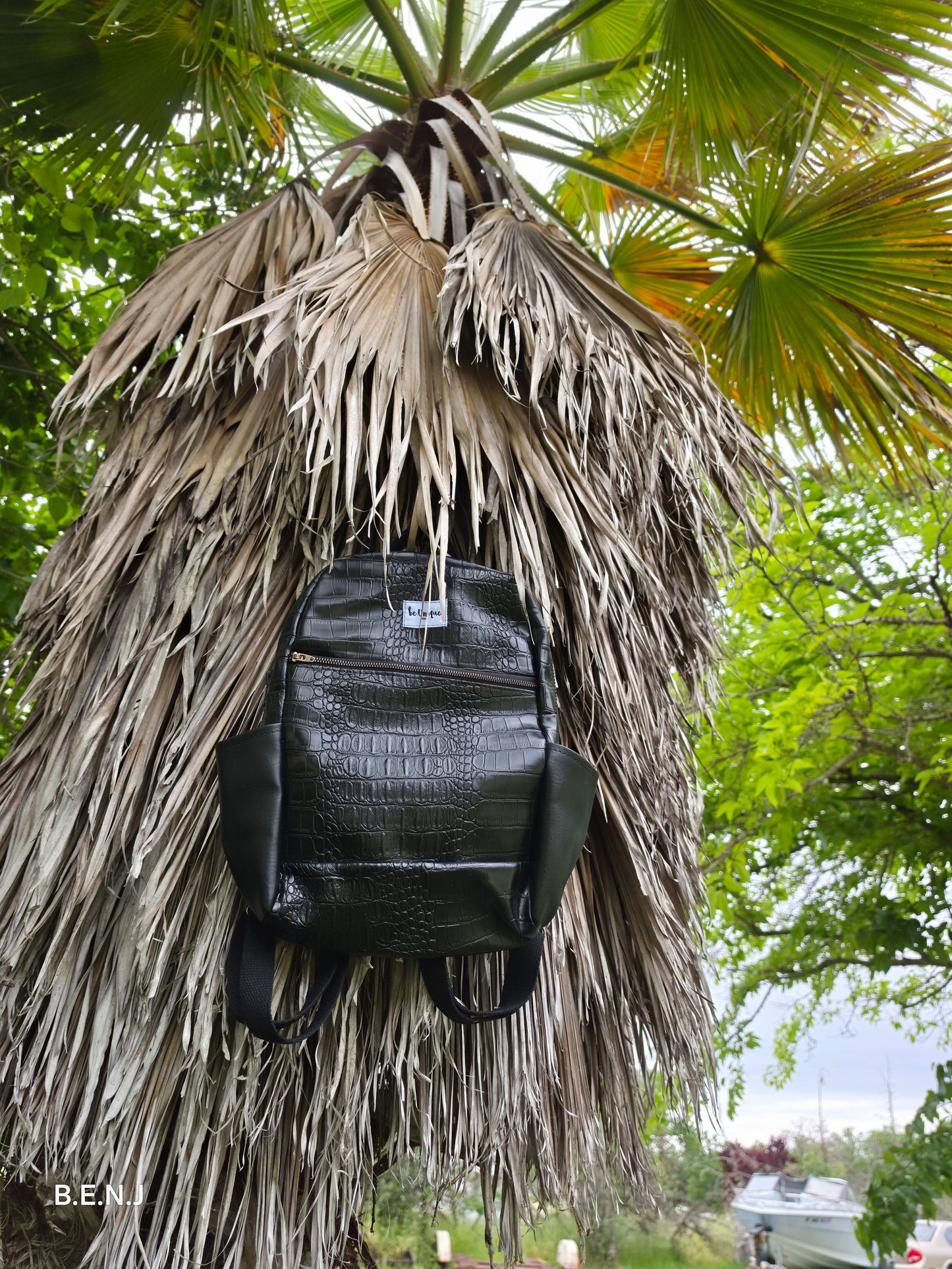 Vinyl Backpack