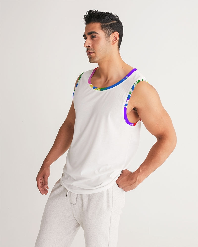 Paint Splatter Sports Tank