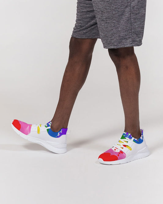 Paint Splatter Two-Tone Sneaker