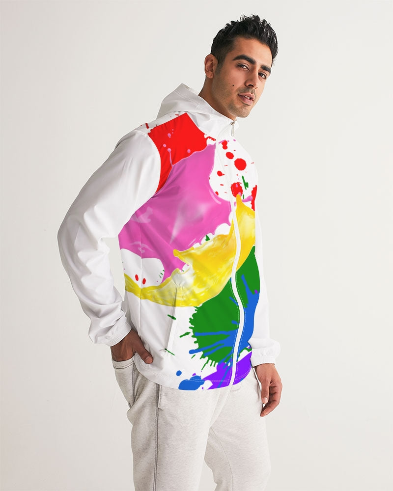 Paint Splatter Windbreaker