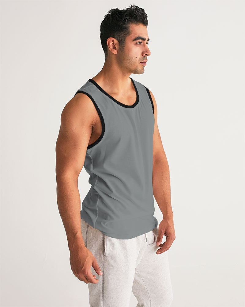 Retro Black Sports Tank