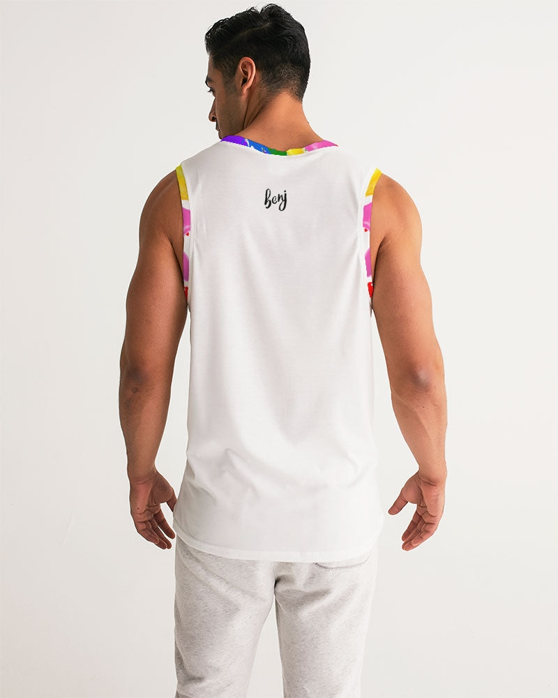 Paint Splatter Sports Tank