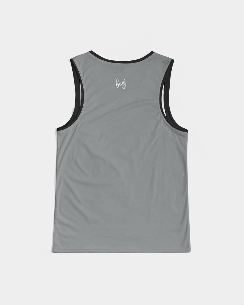 Retro Black Sports Tank