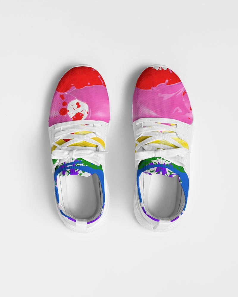 Paint Splatter Two-Tone Sneaker