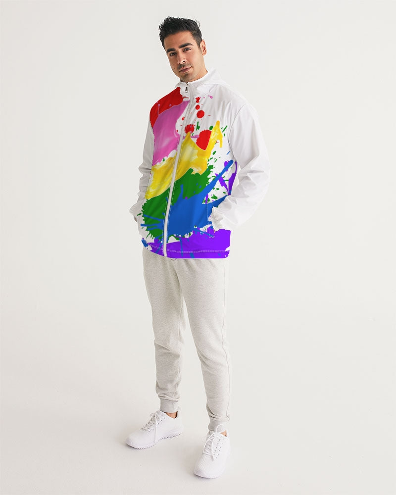 Paint Splatter Windbreaker