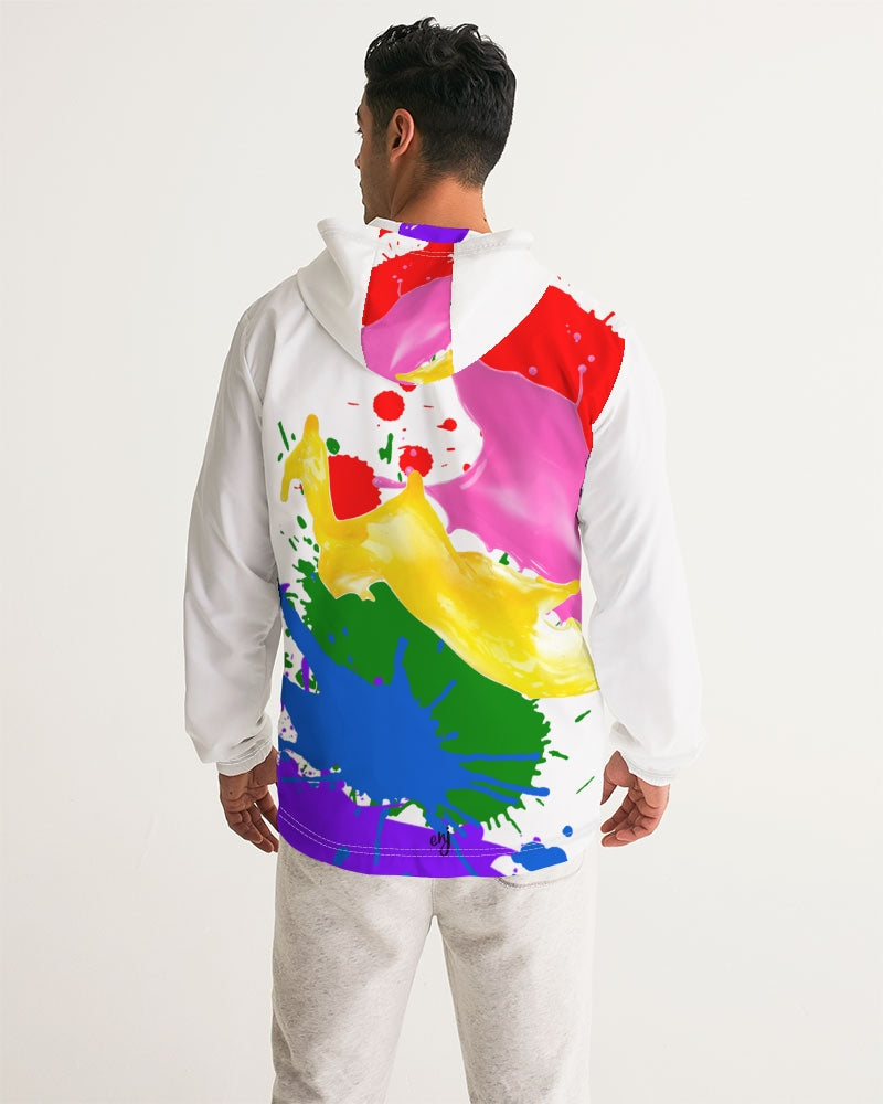 Paint Splatter Windbreaker