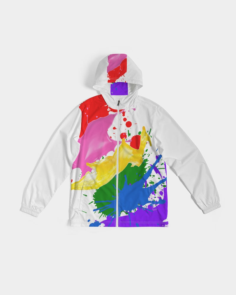 Paint Splatter Windbreaker