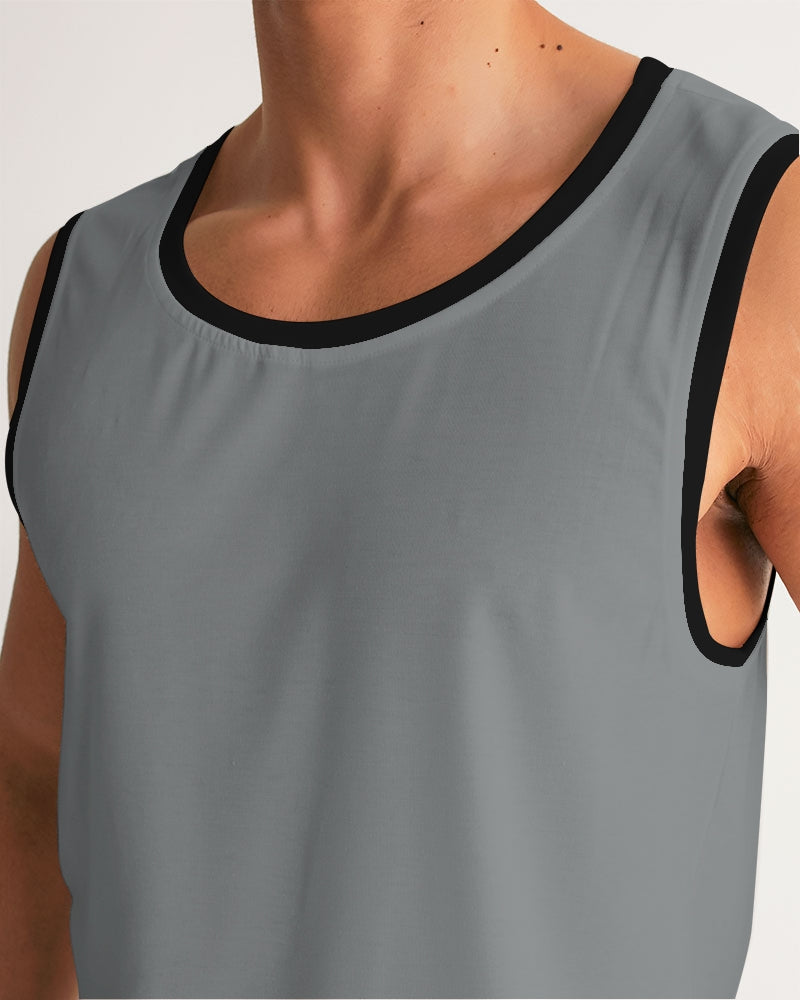 Retro Black Sports Tank