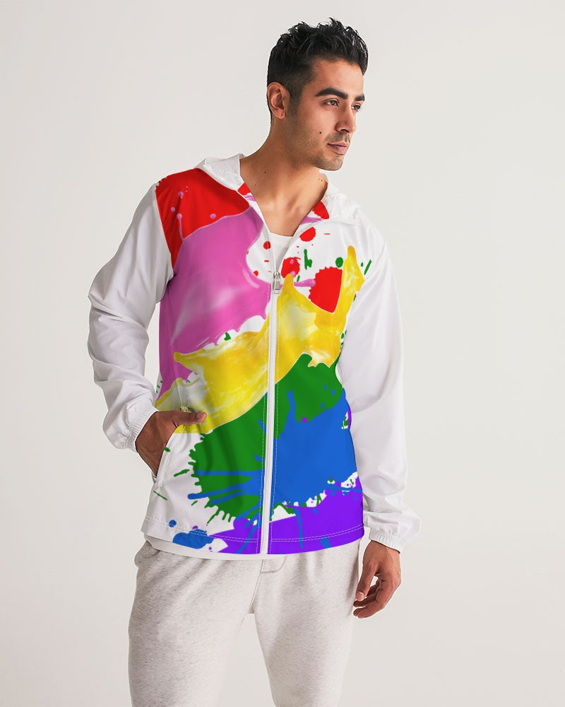 Paint Splatter Windbreaker