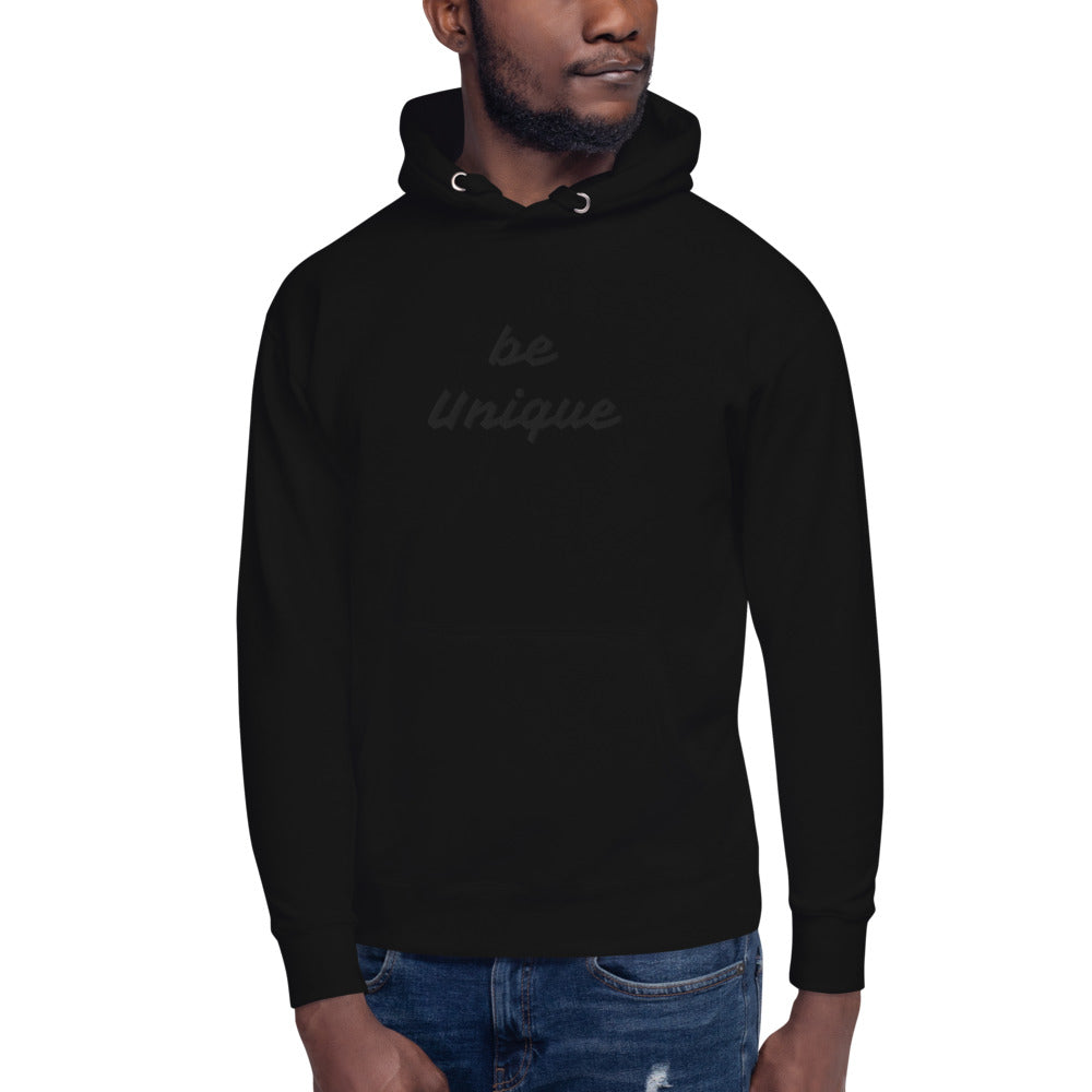 be Unique Embroidered Hoodie