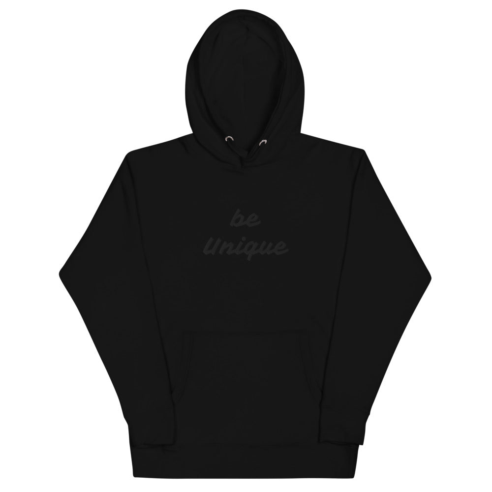 be Unique Embroidered Hoodie