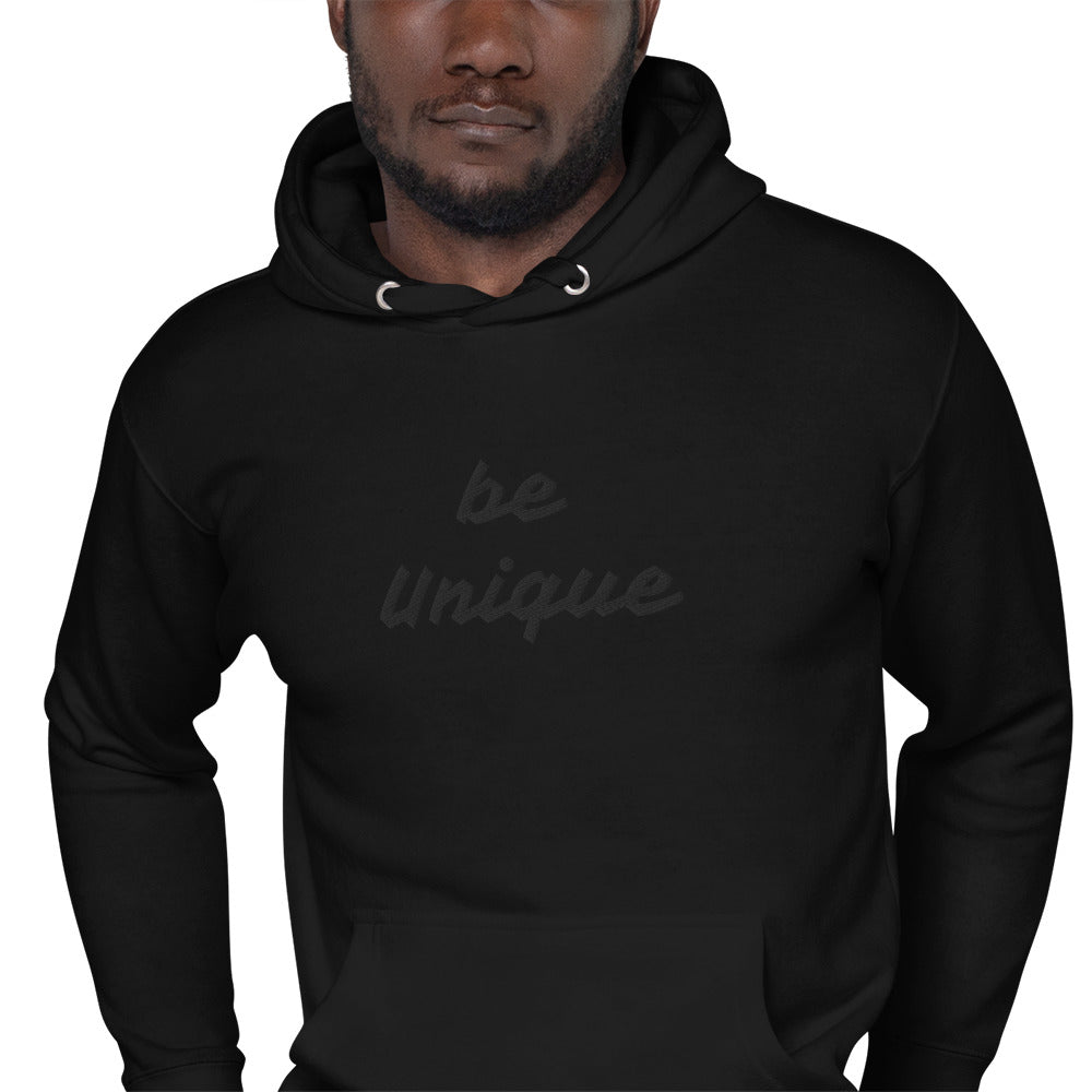 be Unique Embroidered Hoodie