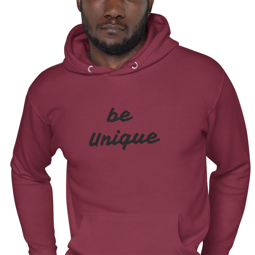 be Unique Embroidered Hoodie